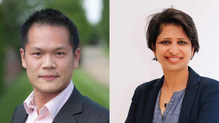 New Associate Professors Regent Lee and Pankaj Roy